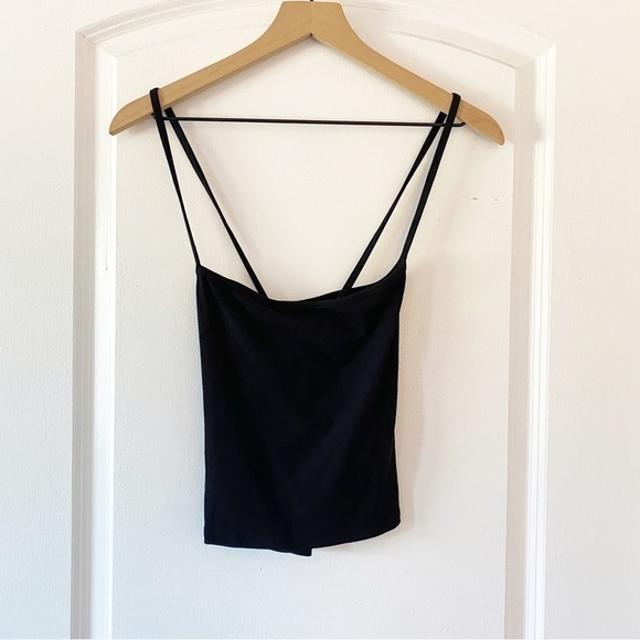 WeWoreWhat Black Strappy Crisscross Tank Top NEW - Picture 4 of 9